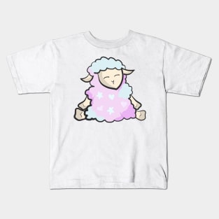 Cotton Candy Sheep Kids T-Shirt